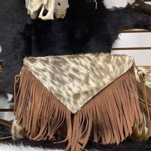 Cow 's fur bag